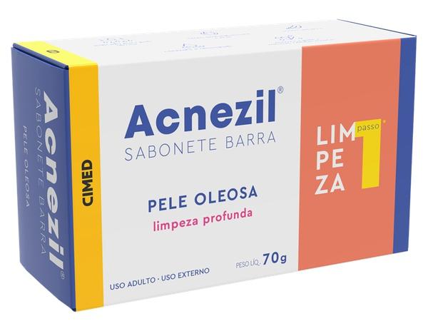 Acnezil Sabonete Barra Pele Oleosa