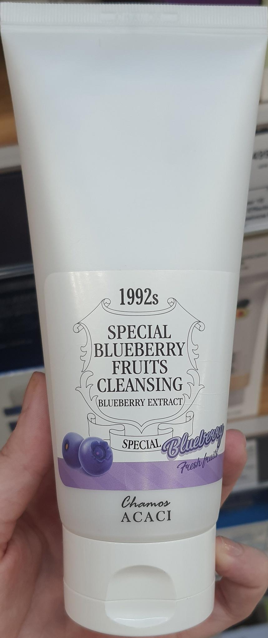 Special Blueberry Fruits Cleansing