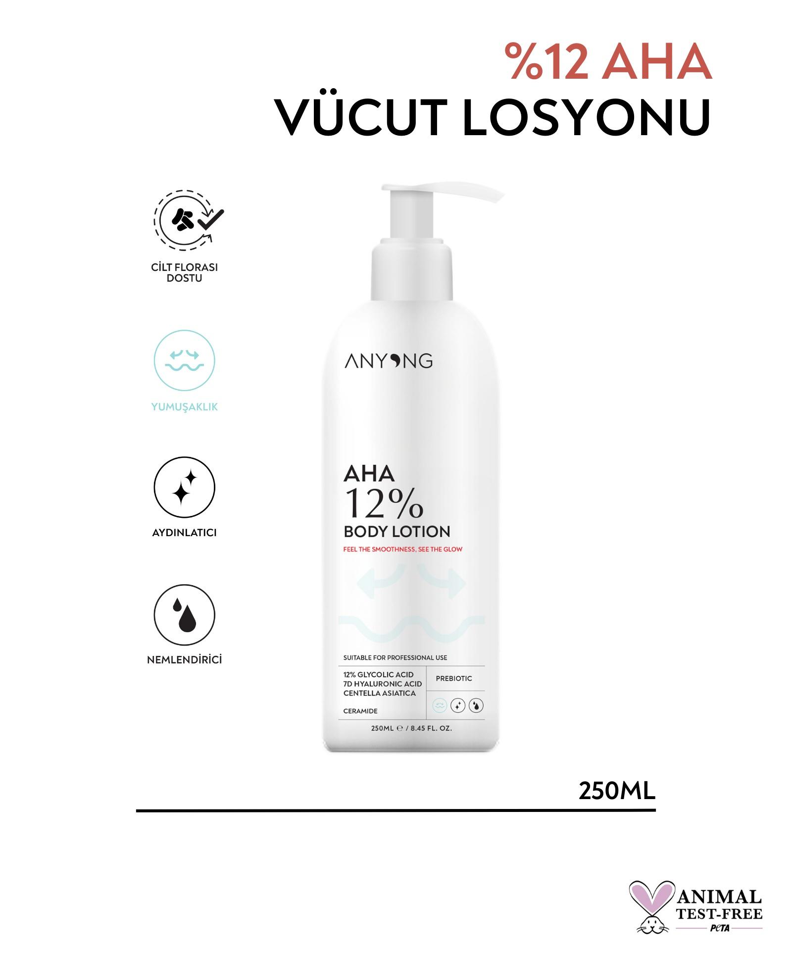 AHA %12 Vücut Losyonu