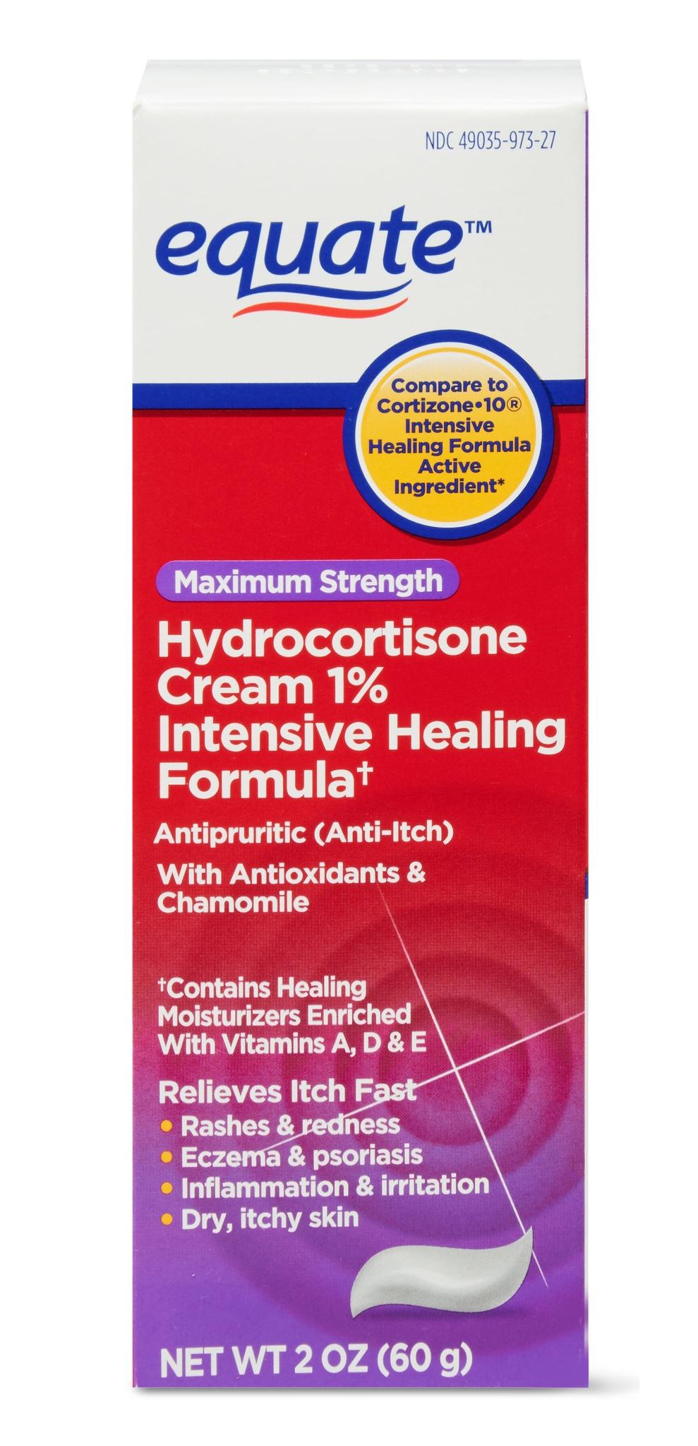 Hydrocortisone Cream 1% Intensive Healing Formula