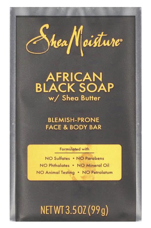 African Black Soap W/ Shea Butter Blemish Prone
