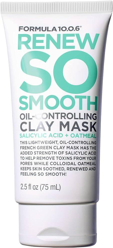 Renew So Smooth Oil-controlling Face Mask Salicylic Acid + Oatmeal