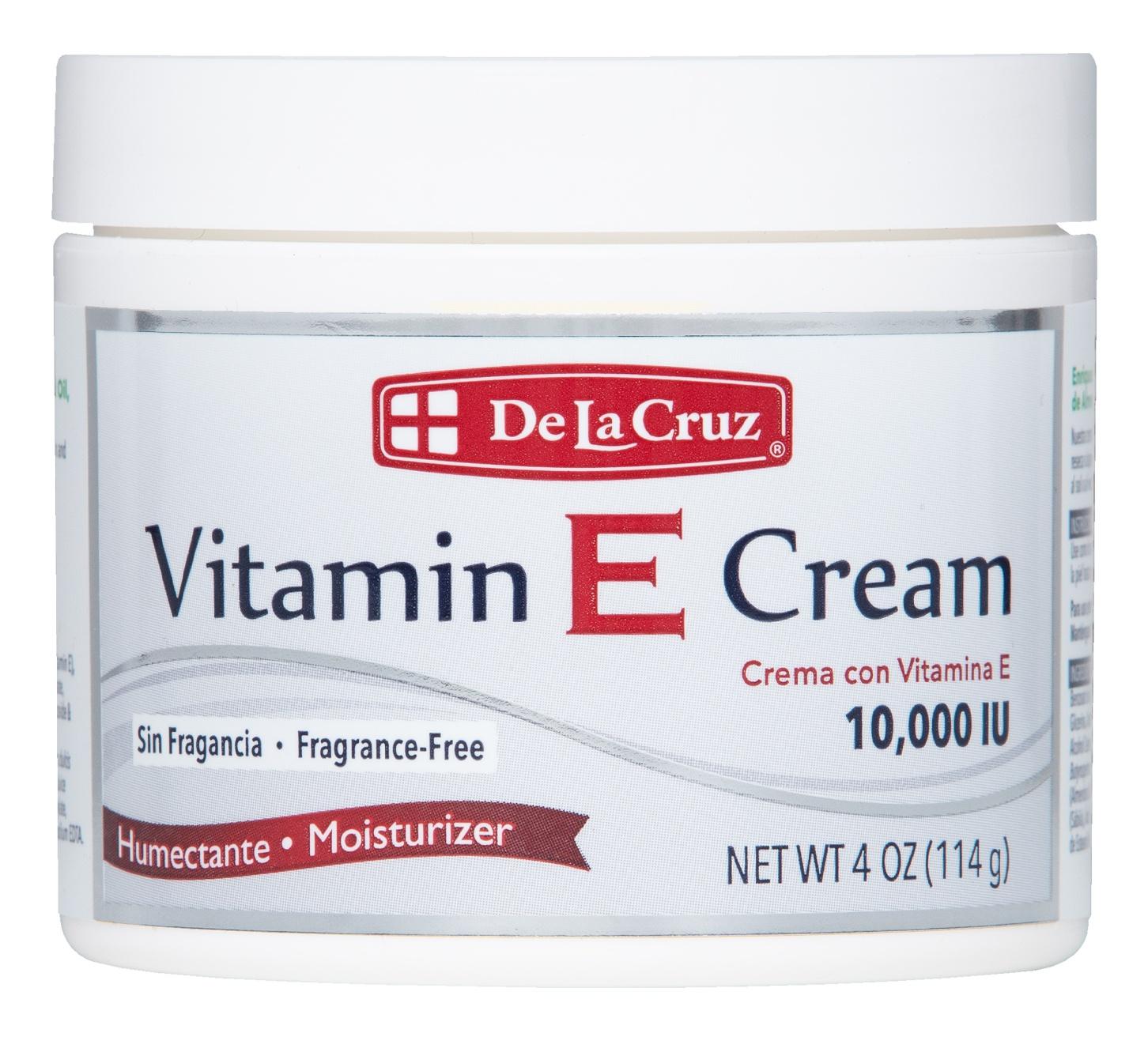 Vitamin E Cream, Fragrance-free