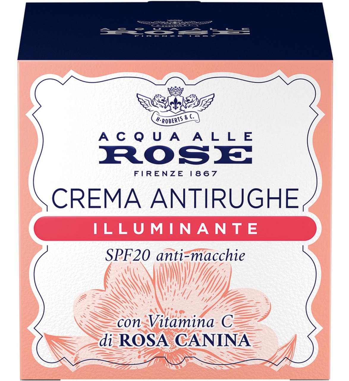 Crema Antirughe Illuminante SPF 20 Con Vitamina C