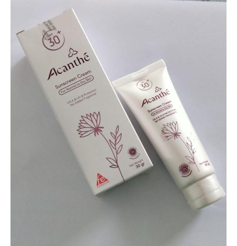 Sunscreen Cream Normal To Dry SPF 30