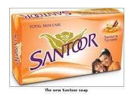 Santoor Sandal And Turmeric Soap