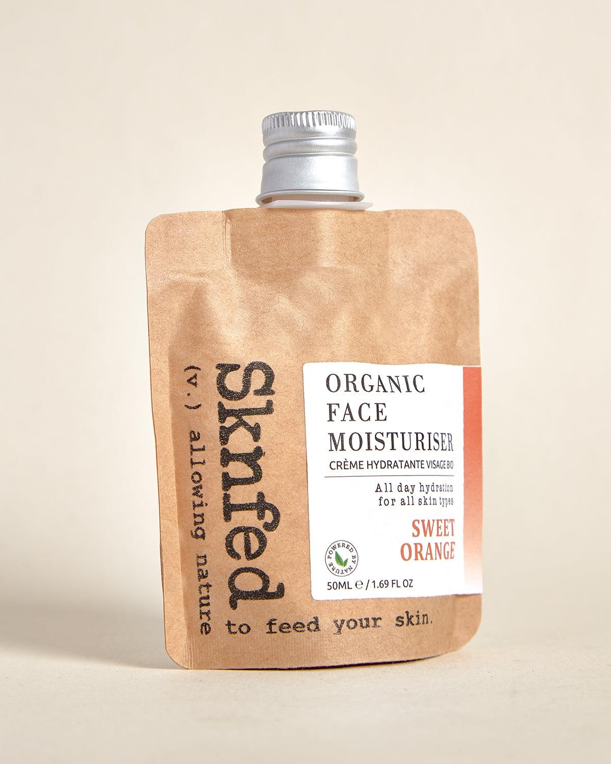 Organic Face Moisturiser Sweet Orange