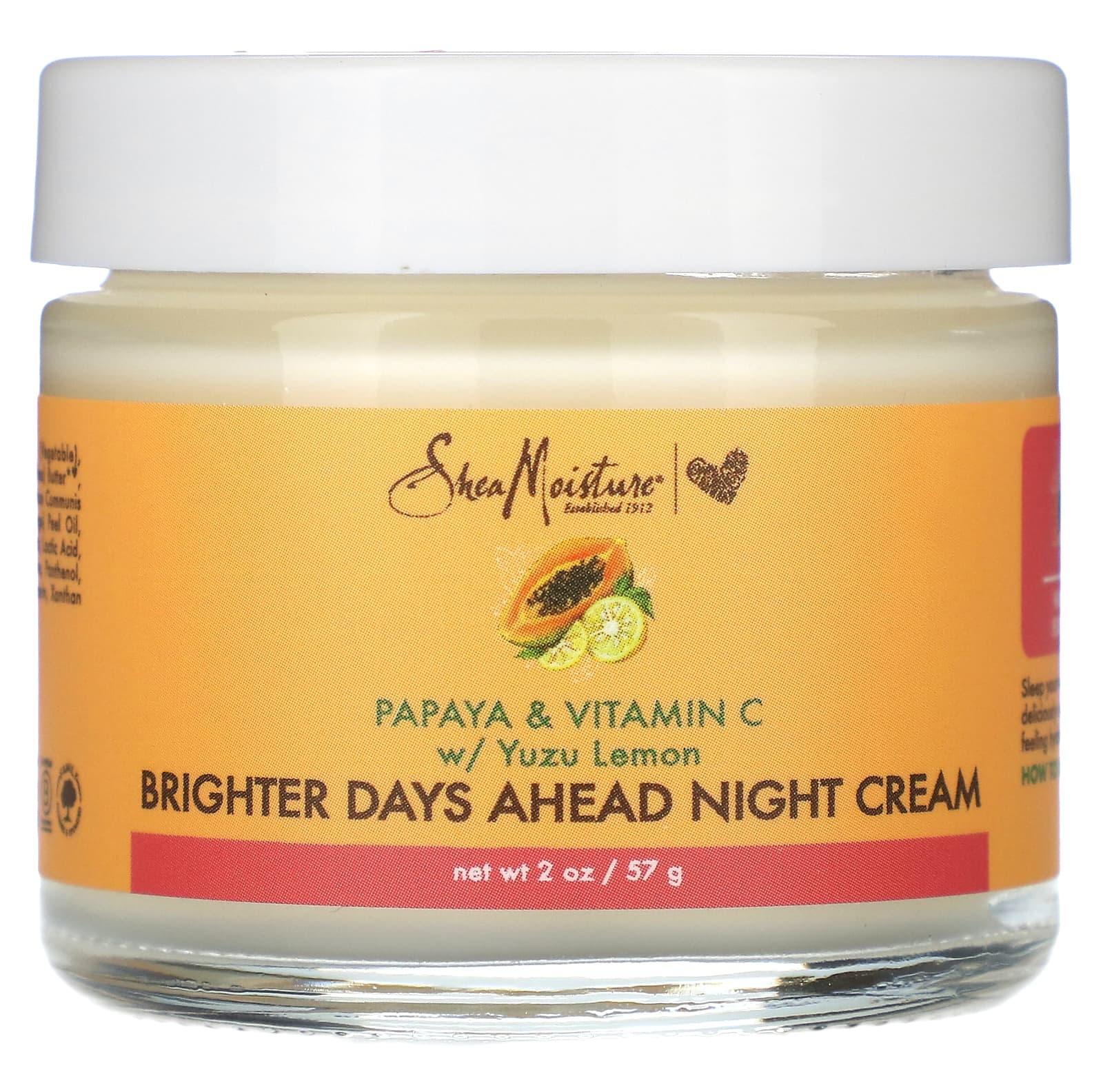 Brighter Days Ahead Night Cream (papaya, Vitamin C, Yuzu Lemon)