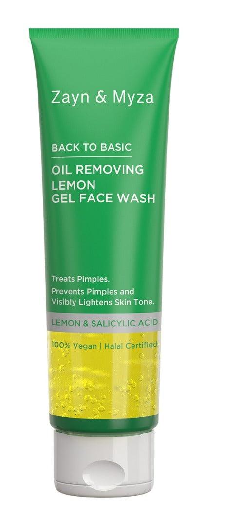 Back To Basic; Oil Removing Lemon Gel Face Wash