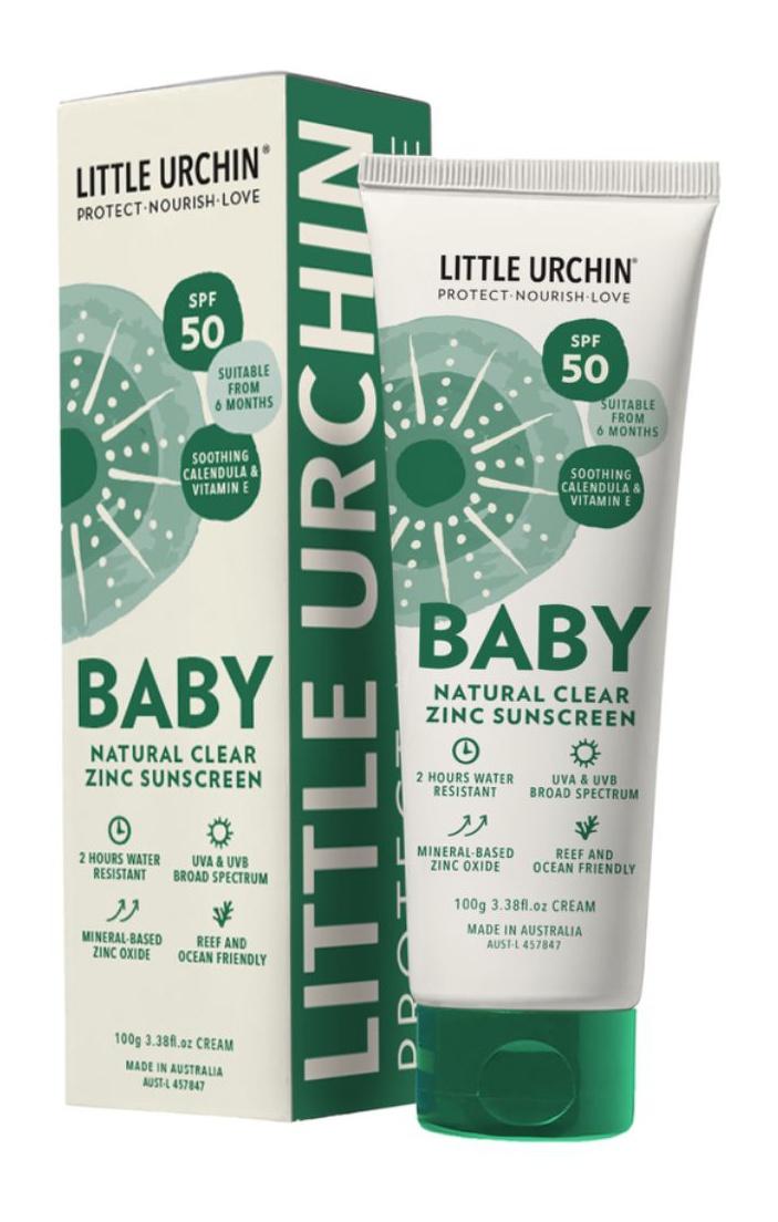 Baby Natural Clear Zinc Sunscreen SPF 50