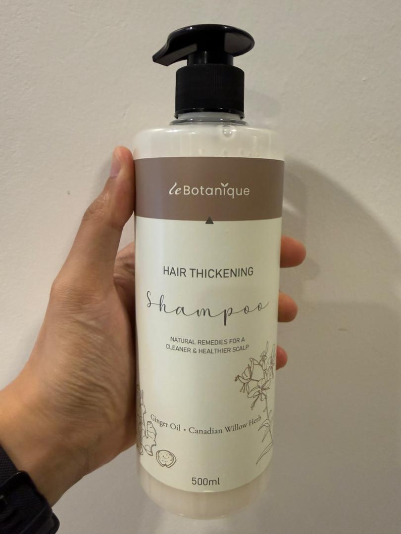 Hair thickening shampoo