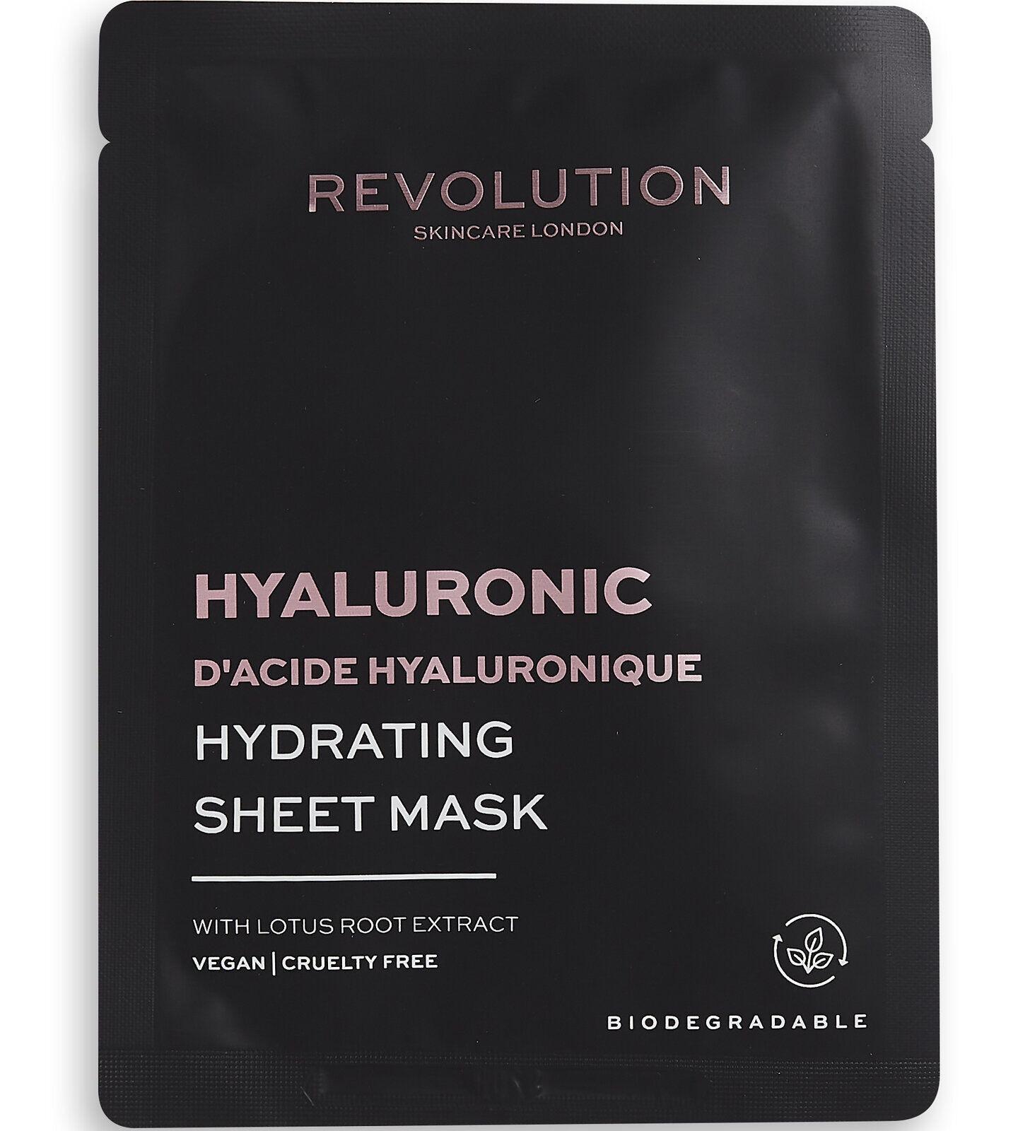 Skincare Biodegradable Hydrating Hyaluronic Acid Sheet Mask