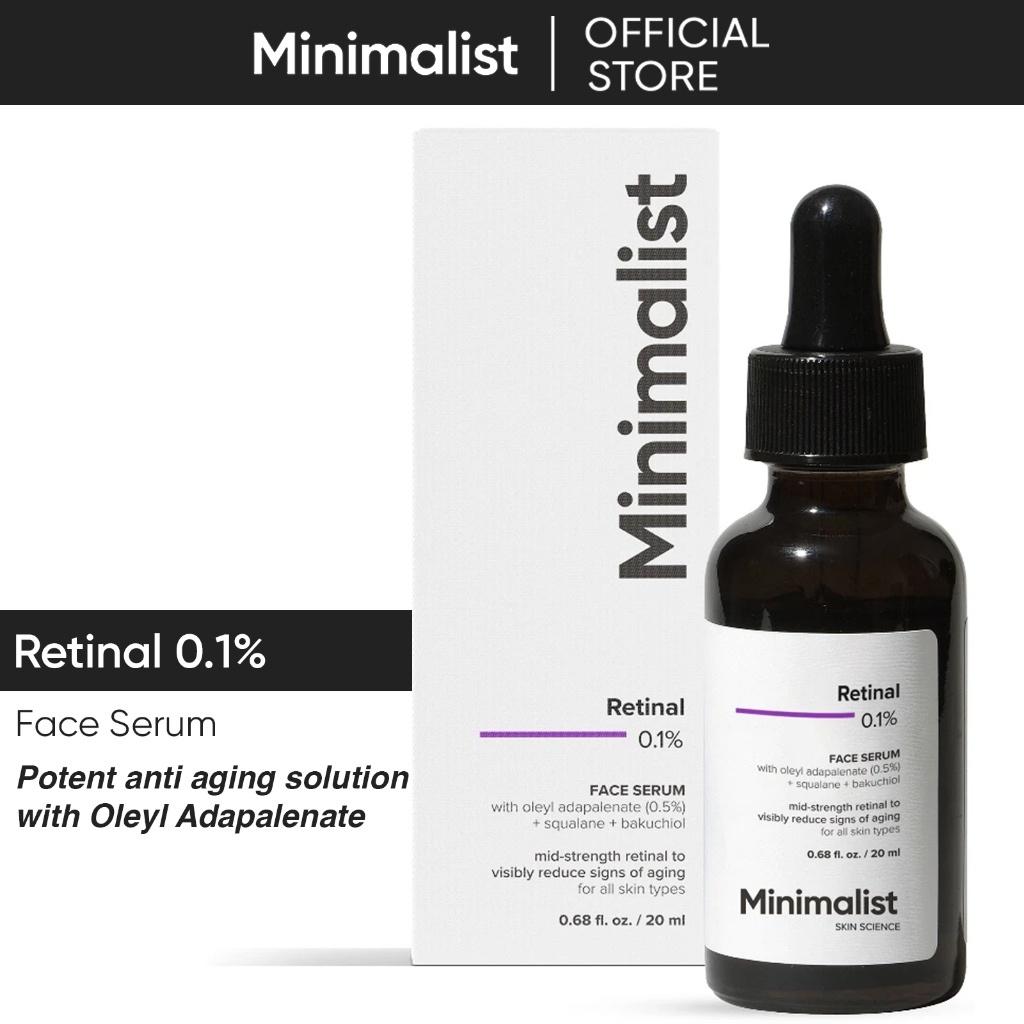 0.1% Retinal Anti-aging Serum With Oleyl Adapalenate (0.5%) & Bakuchiol