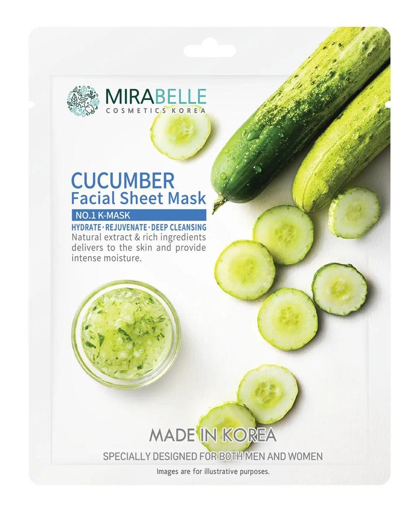 Cucumber Facial Sheet Mask
