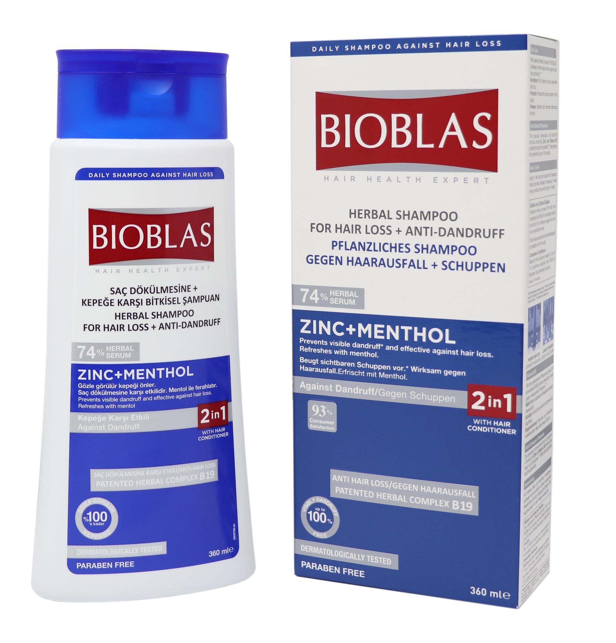 Zinc + Menthol Shampoo