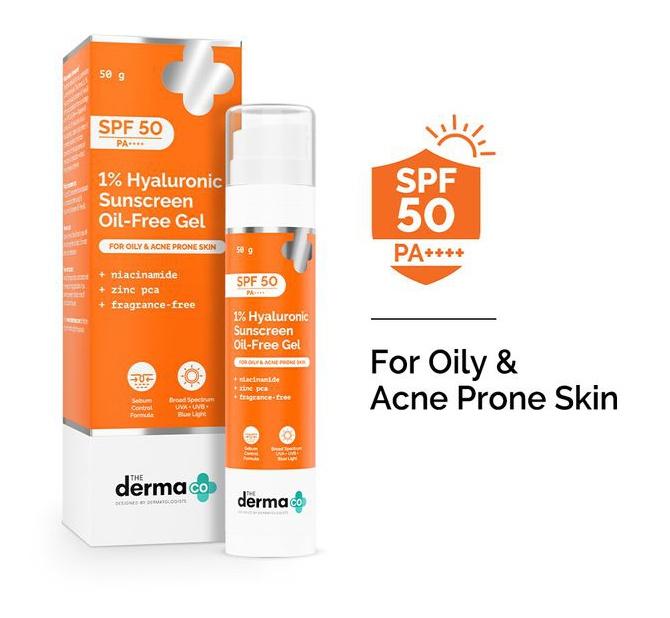 1%hyaluronic Oil Free Sunscreen