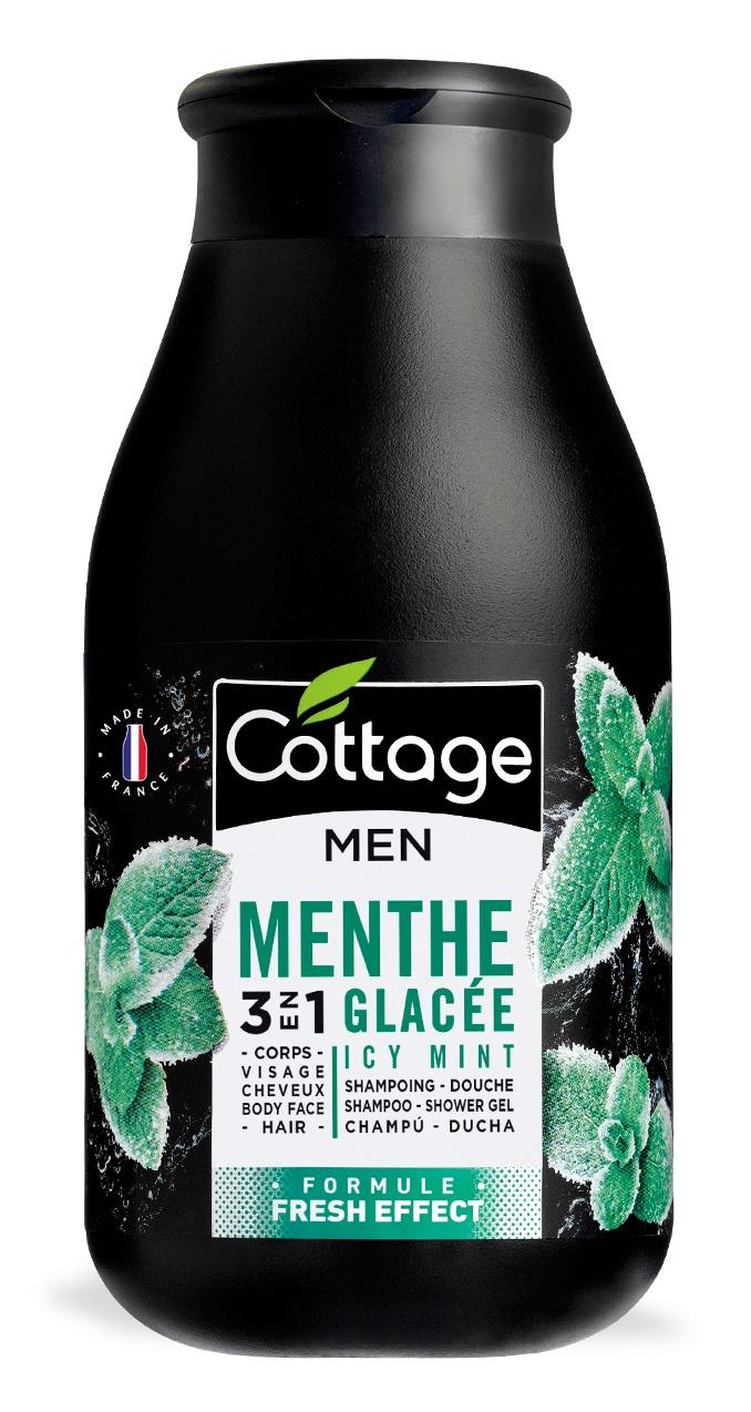 Menthe Glacée 3 In 1 Face Body Hair Shower Gel