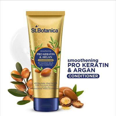Smoothening Pro Keratin & Argan Oil Conditioner For Smooth, Silky & Shiny Hair