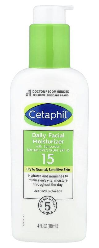 Daily Facial Moisturizer With Sunscreen, Dry To Normal, Sensitive Skin