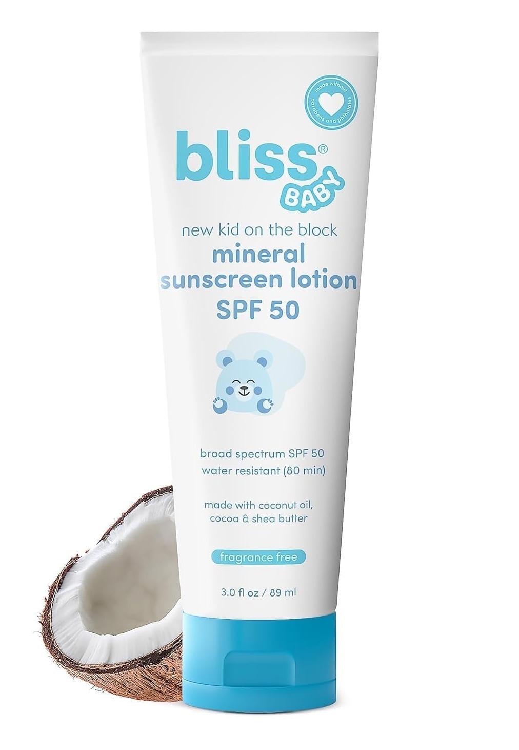 Premium SPF 50 Sunscreen Mineral Lotion