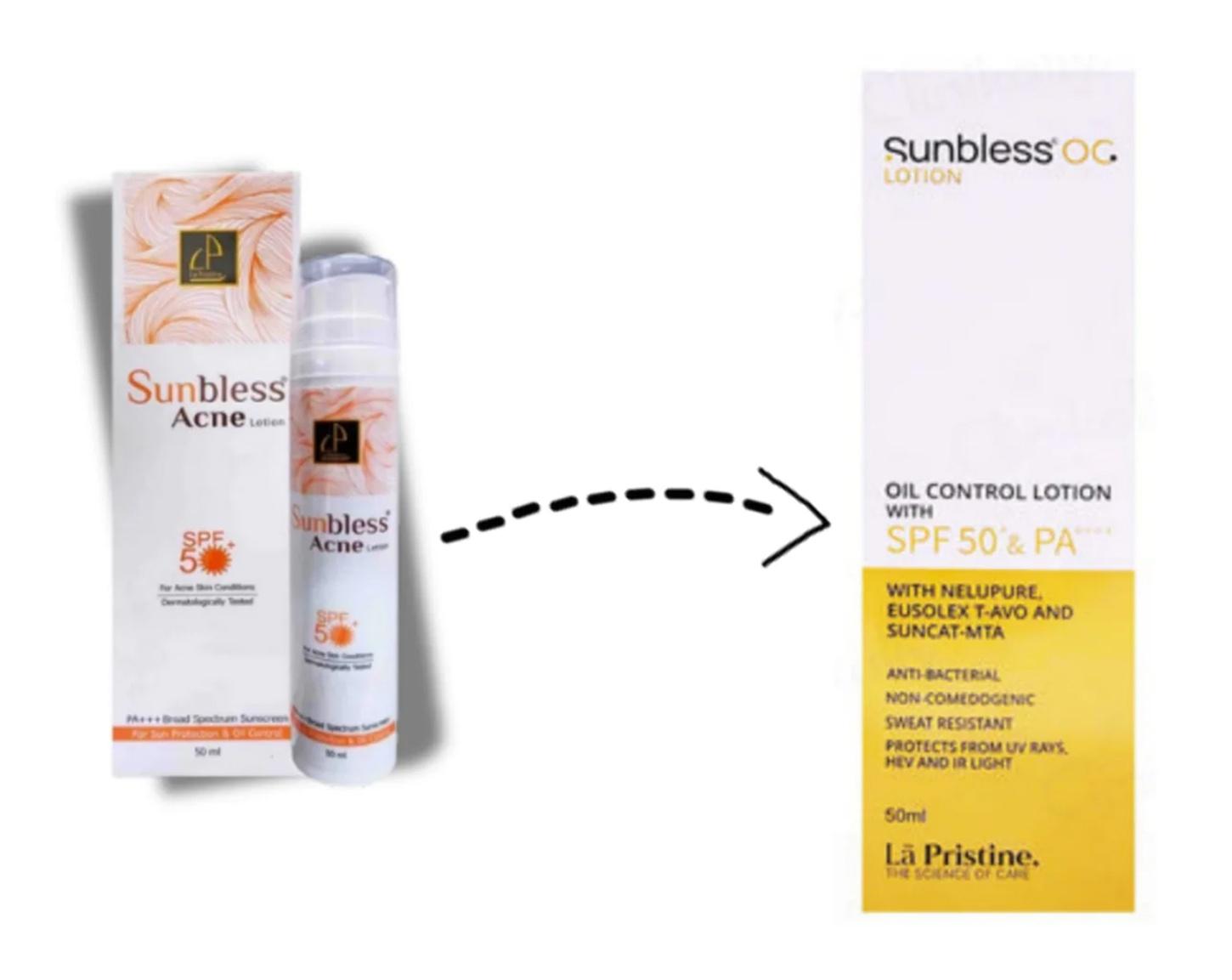 Lapristine Sunbless Oc Lotion SPF 50+