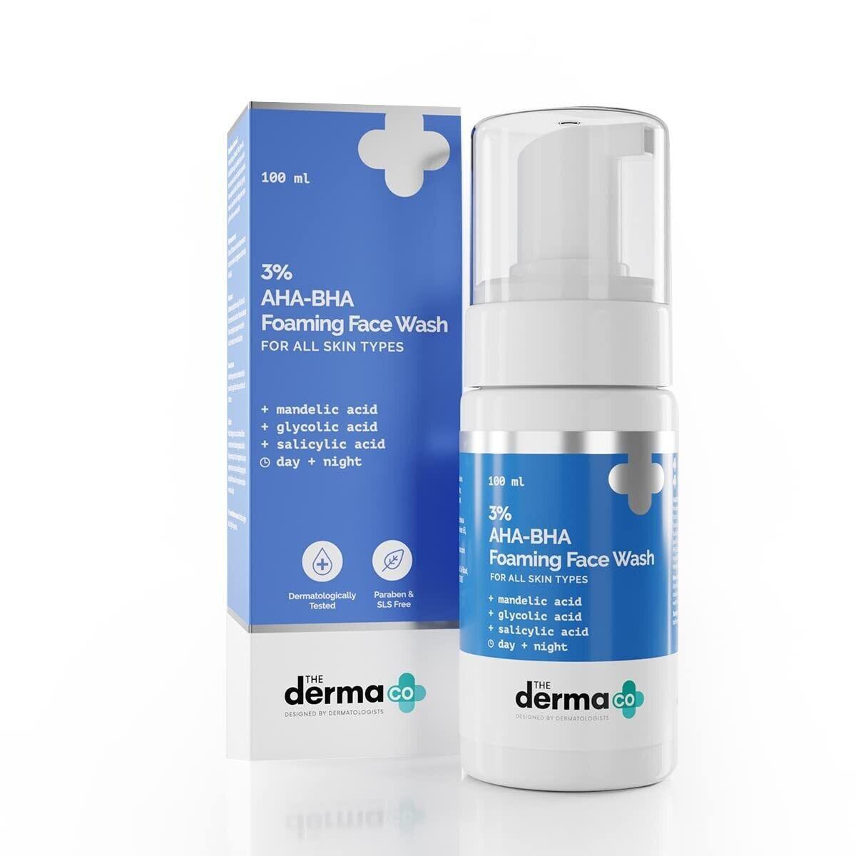 3% AHA+BHA Foaming Daily Face Wash