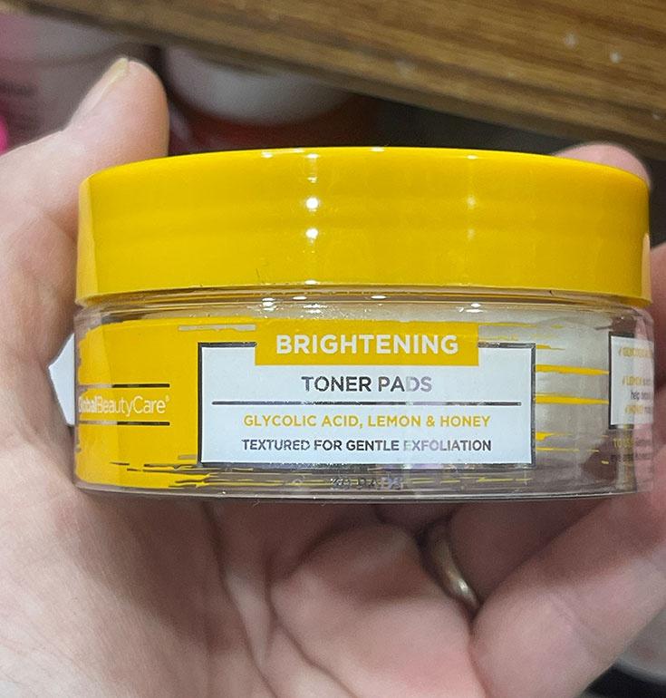 Brightening Toner Pads