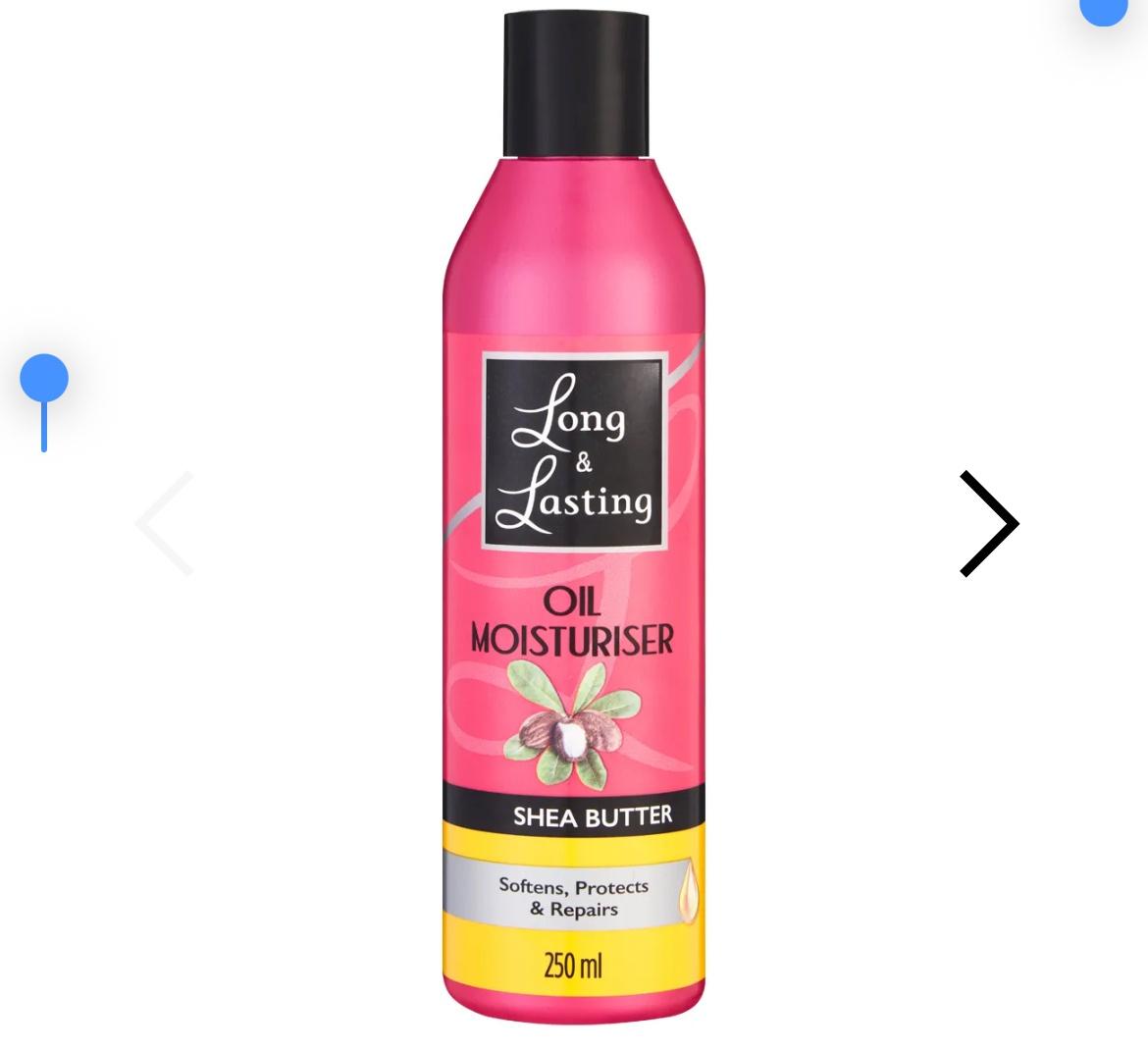 Oil Moisturiser 250ml Shea Butter