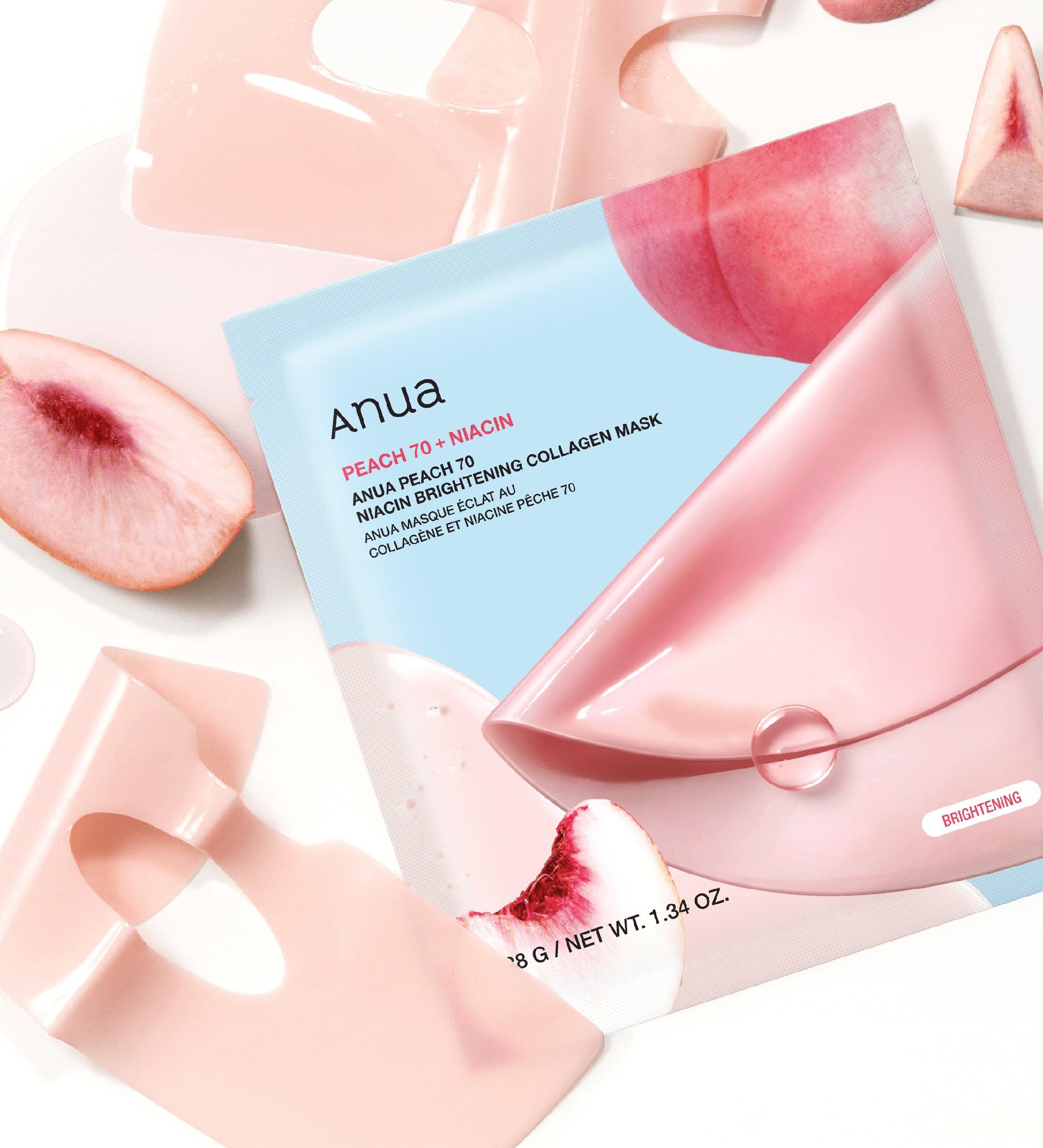 Peach 70 Niacin Brightening Collagen Mask