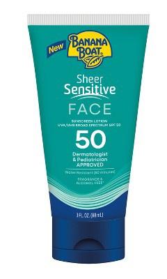 Sheer Sensitive Face Lotion, SPF 50