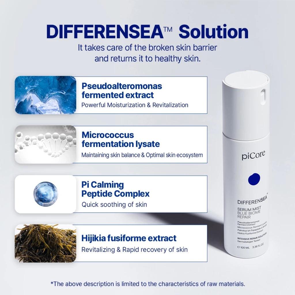 Differensea Blue Biome Repair Serum Mist