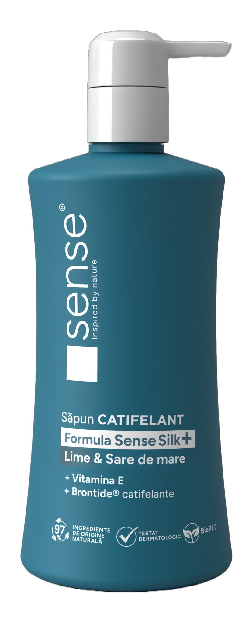 Sapun Catifelant Formula Sense Silk+ Lime&sare De Mare