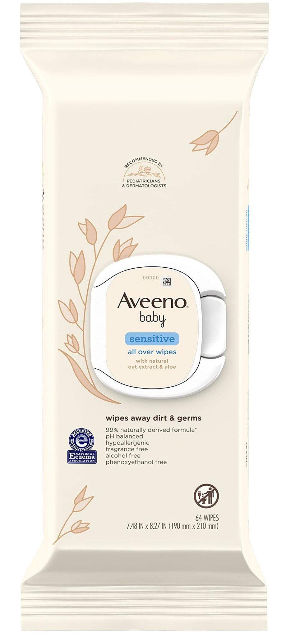 Sensitive All Over Wipes
