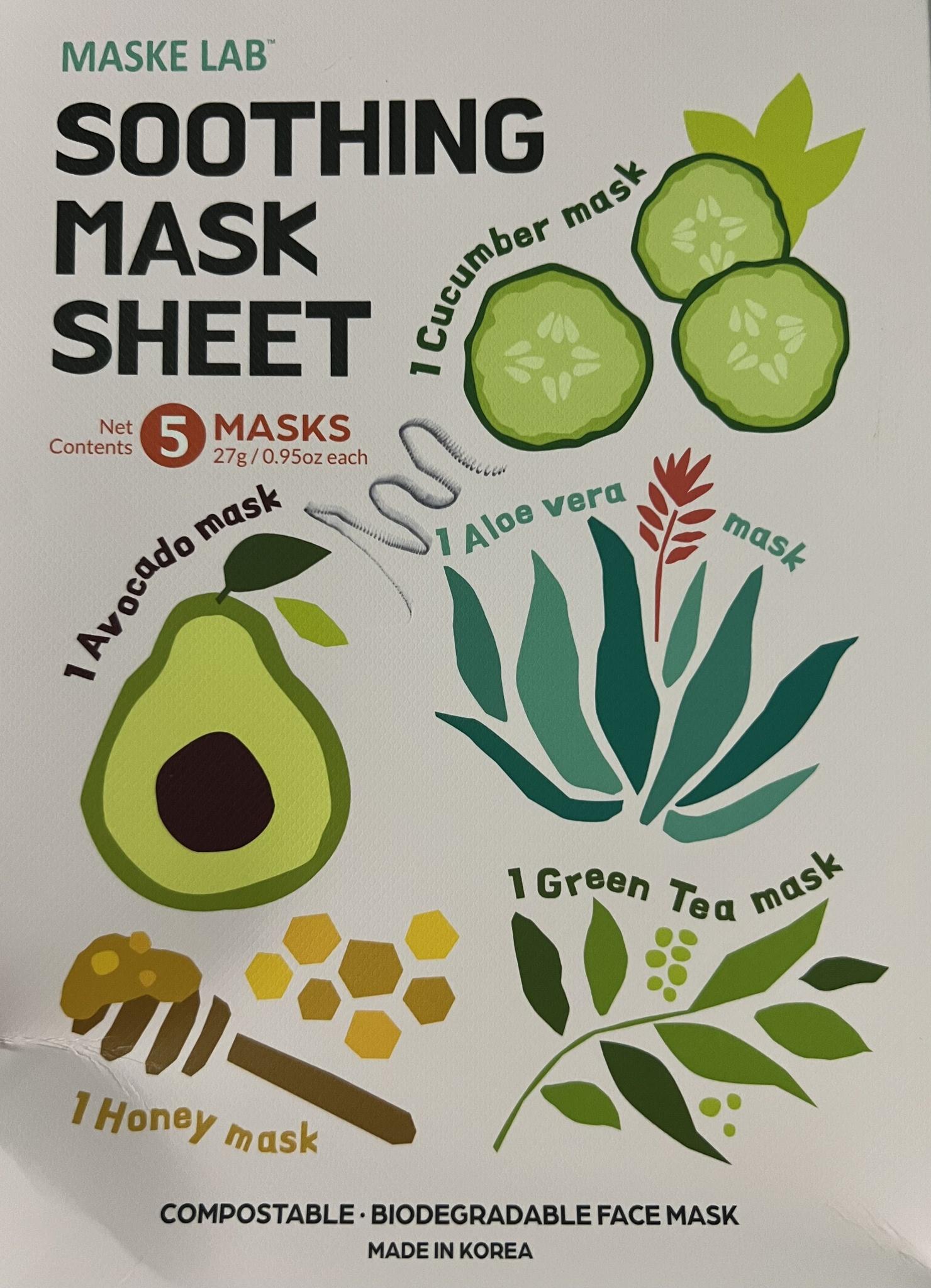 Daily Soothing Mask Pack Set