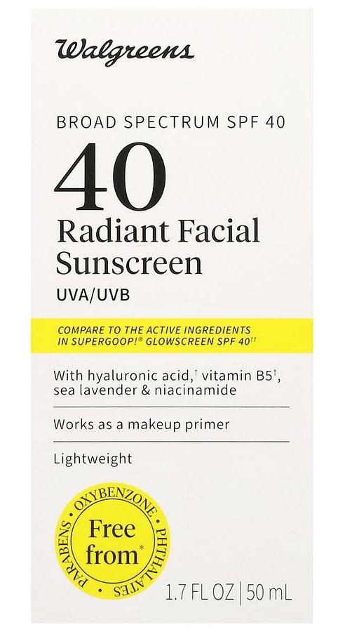 Radiant Facial Sunscreen