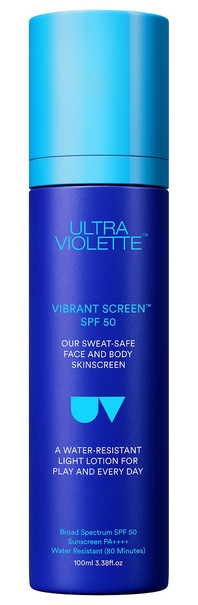 Vibrant Screen SPF 50 Water Resistant Face & Body Sunscreen