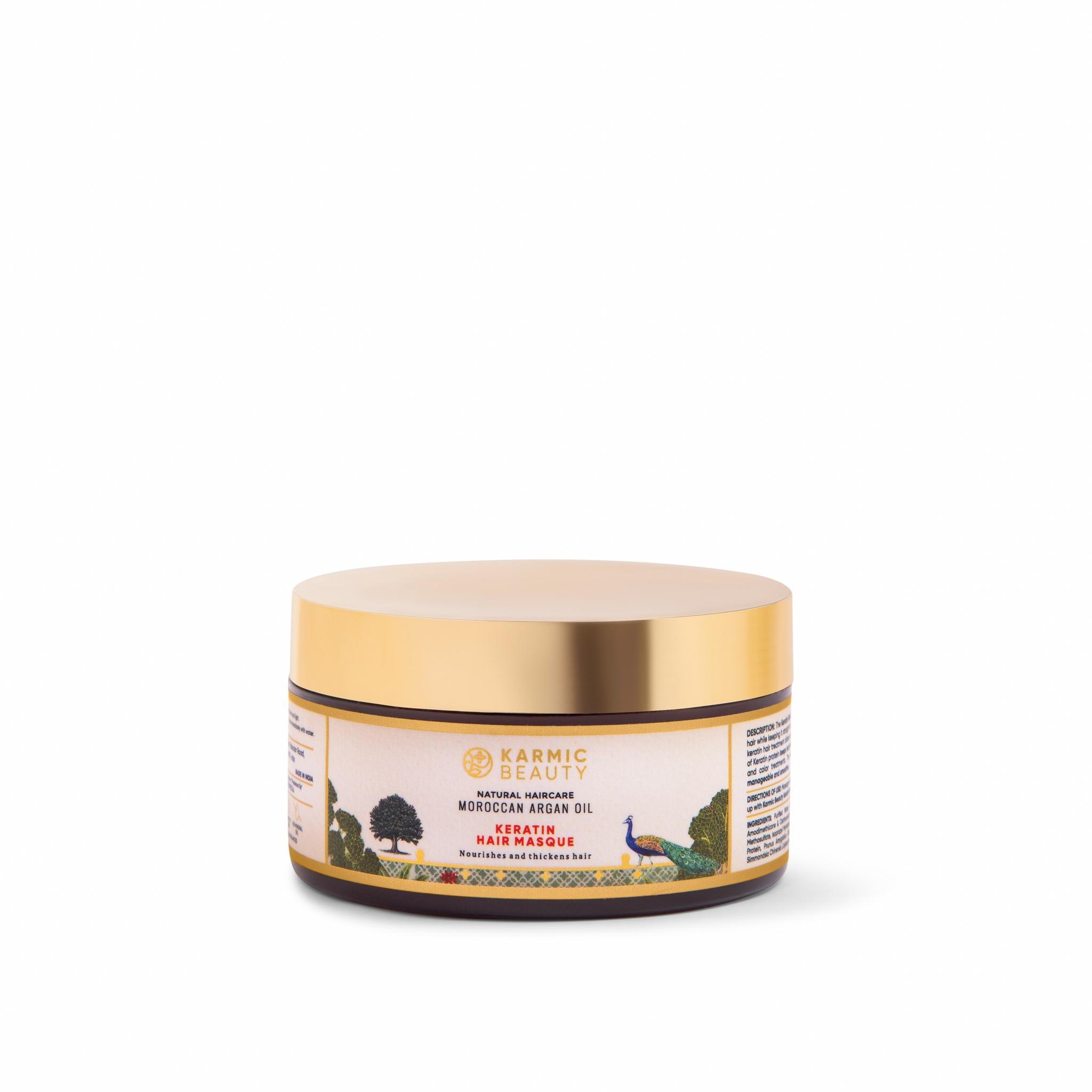 Natural Haircare Moroccan Argan Oil And Keratin Hair Masque
