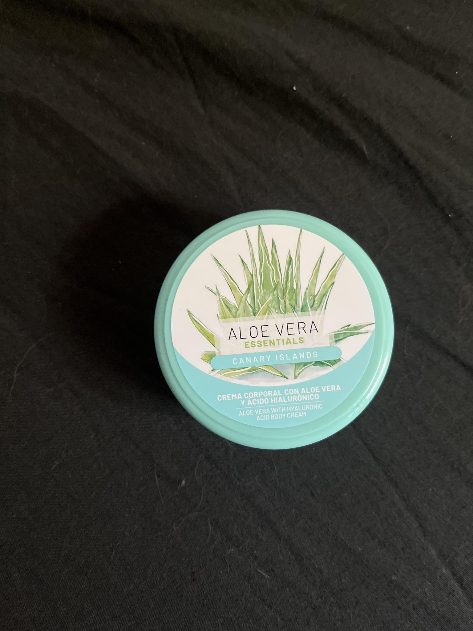 Aloe Vera Essentials Canary Islands Aloe Vera With Hyaluronic Acid Body Cream