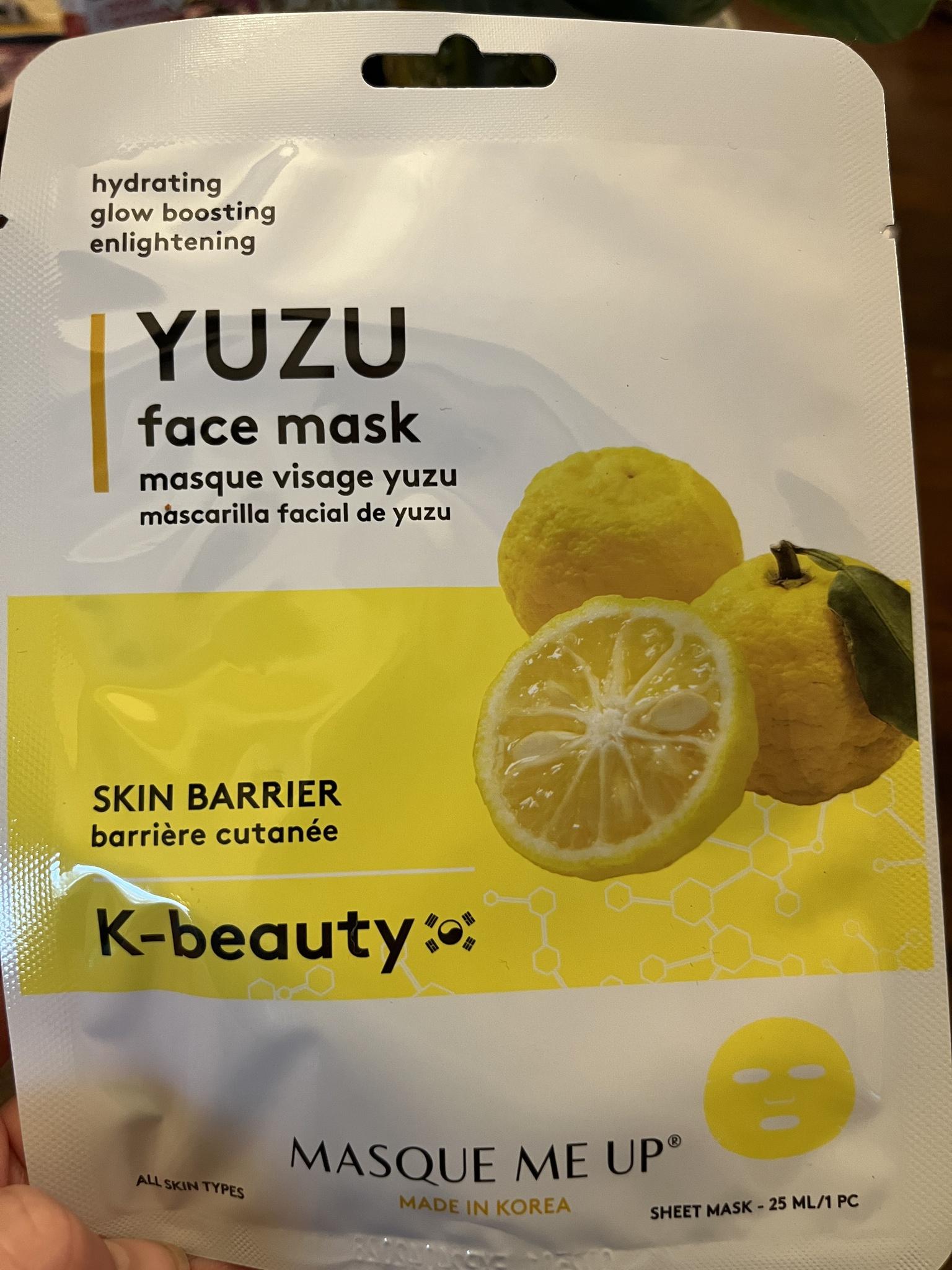 Yuzu Face Mask