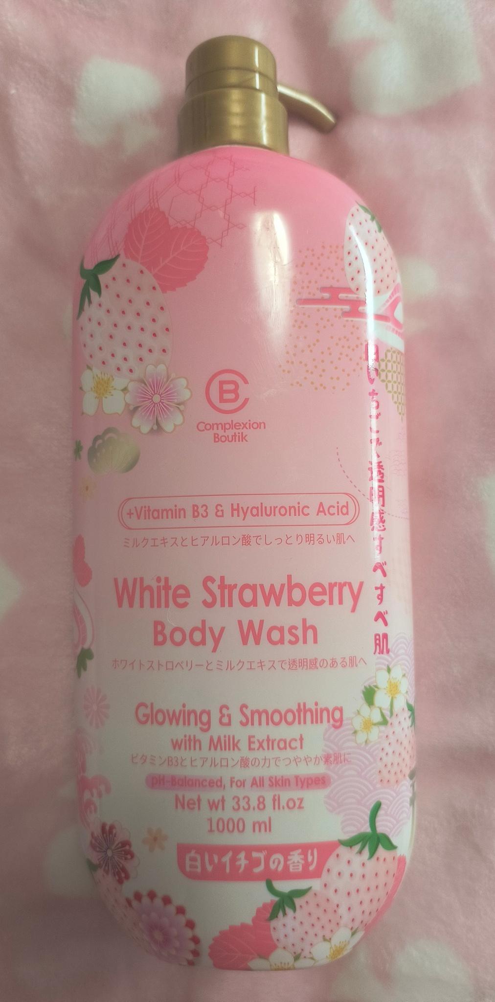 White Strawberry Body Wash