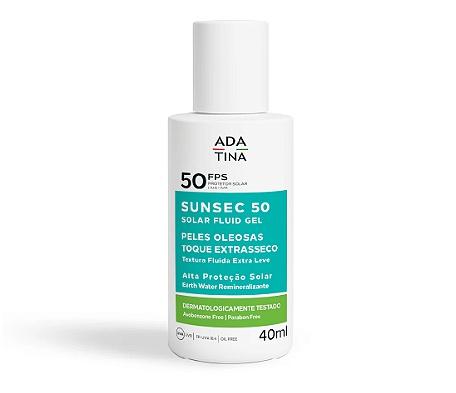 Protetor Solar Sunsec Solar Fluido FPS 50