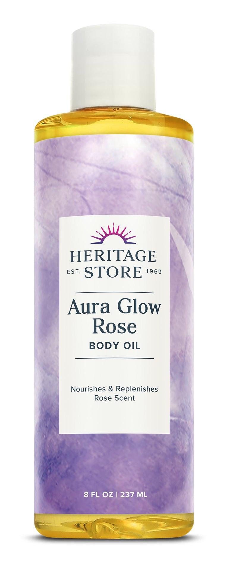 Aura Glow Rose Body Oil