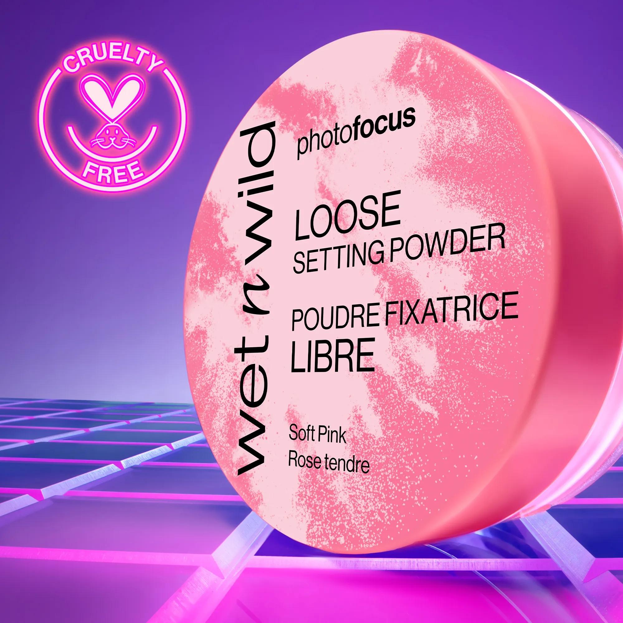 Photo Focus Loose Setting Powder – Soft Pink