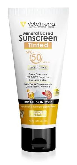 Tinted Mineral Based Sunscreen 50++
