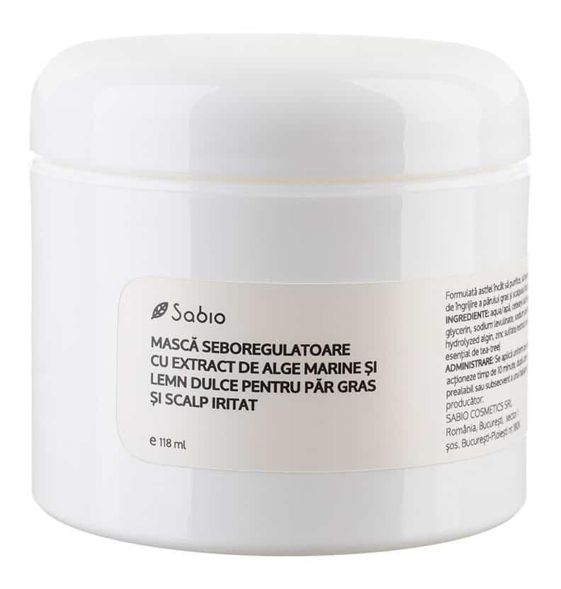 Masca Seboregulatoare Pentru Par Gras Si Scalp Iritat