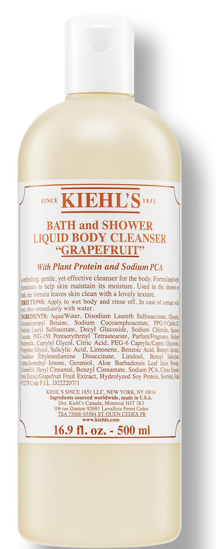 Bath And Shower Liquid Body Cleanser "Grapefruit"