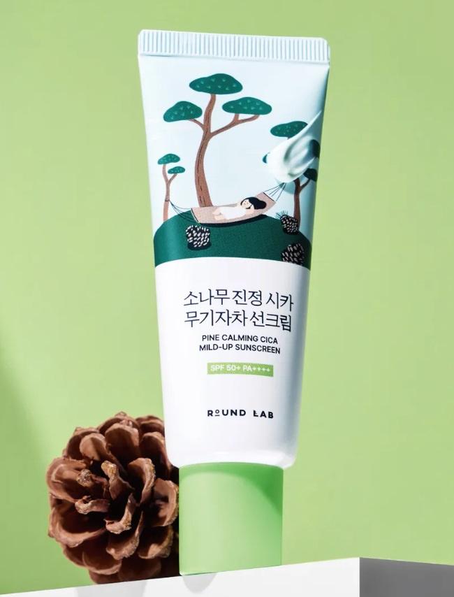 Pine Calming Cica Mild Up Sunscreen