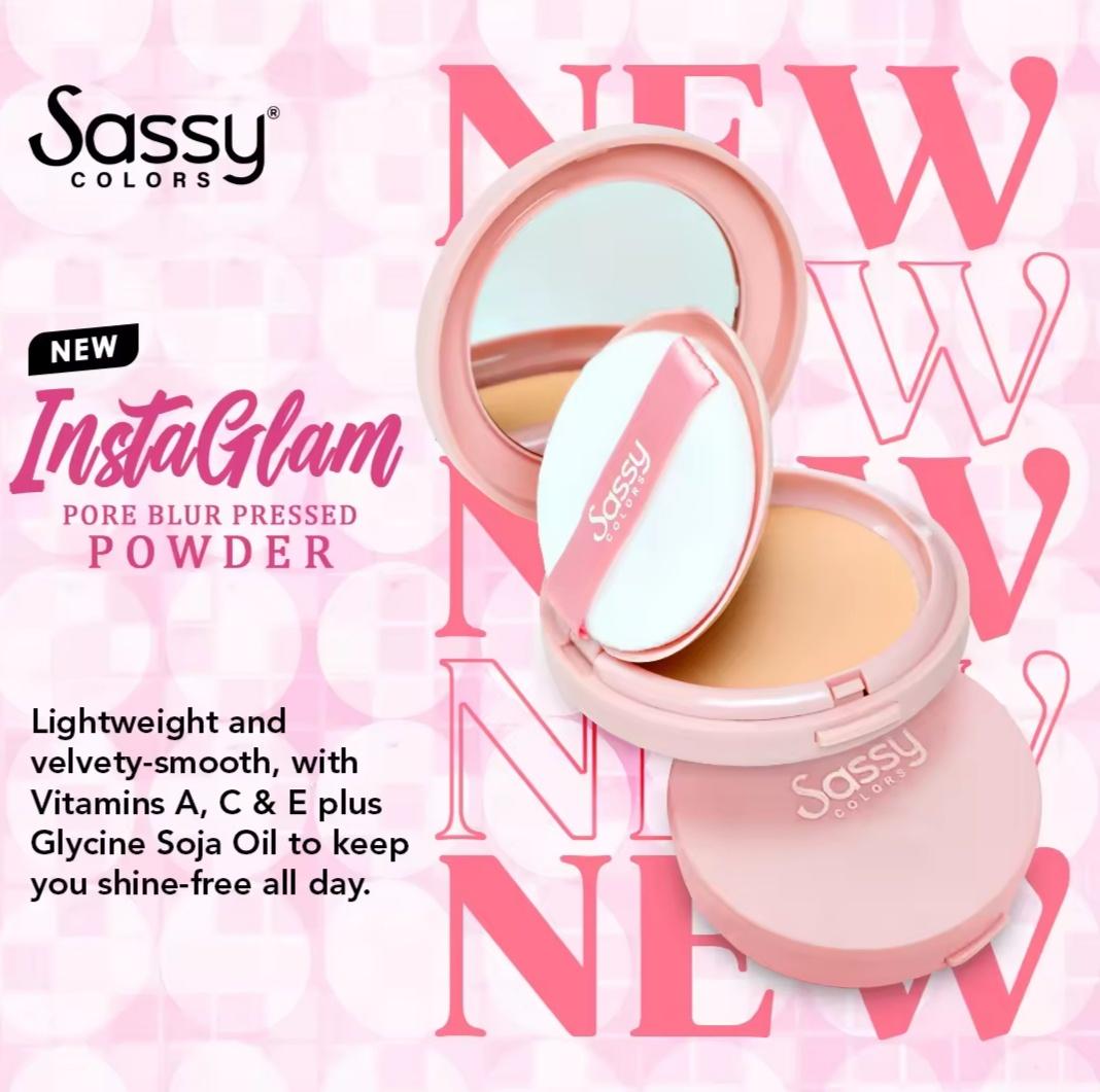 Instaglam Pore Blur Pressed Powder