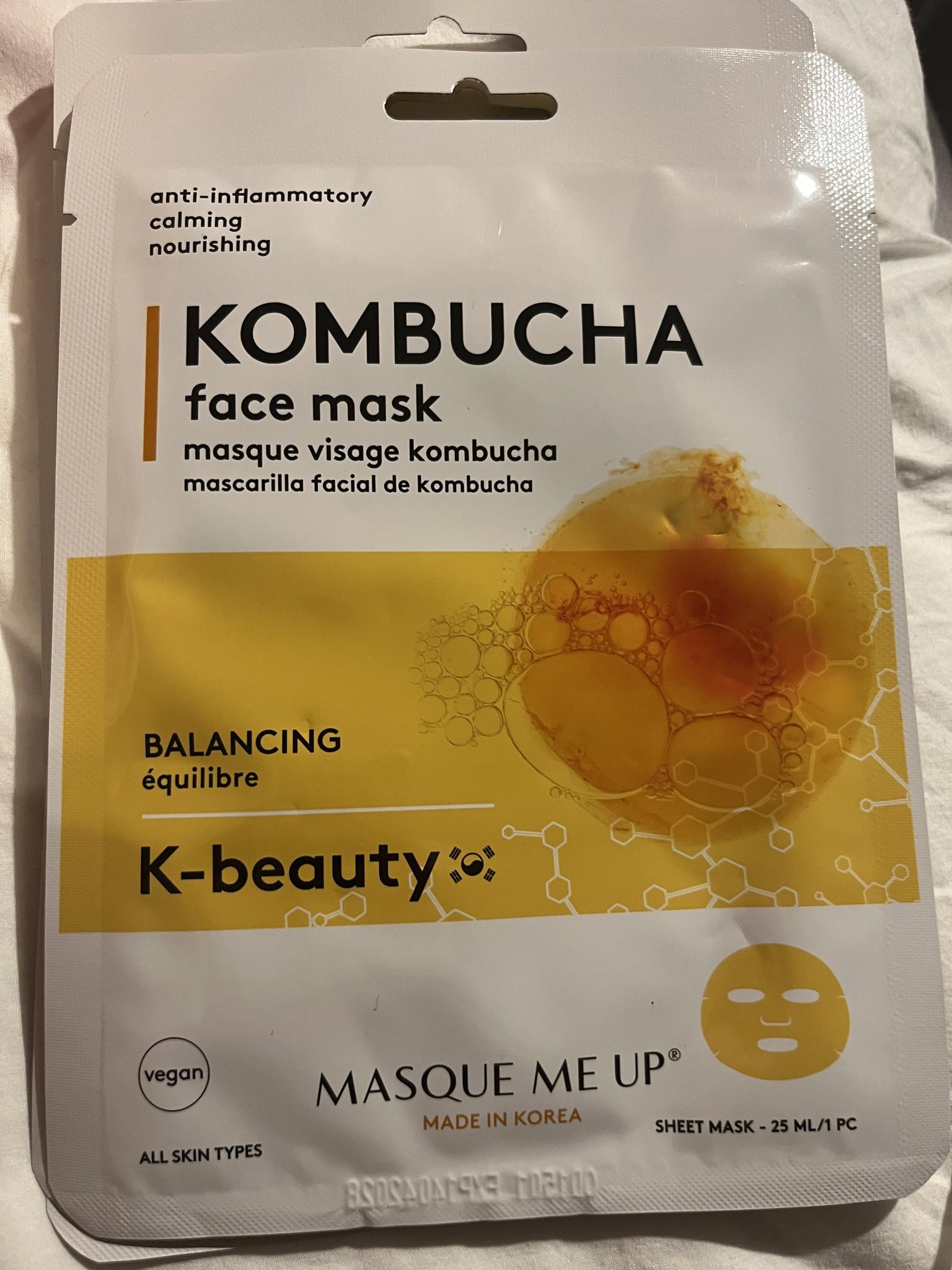 Kombucha Face Mask