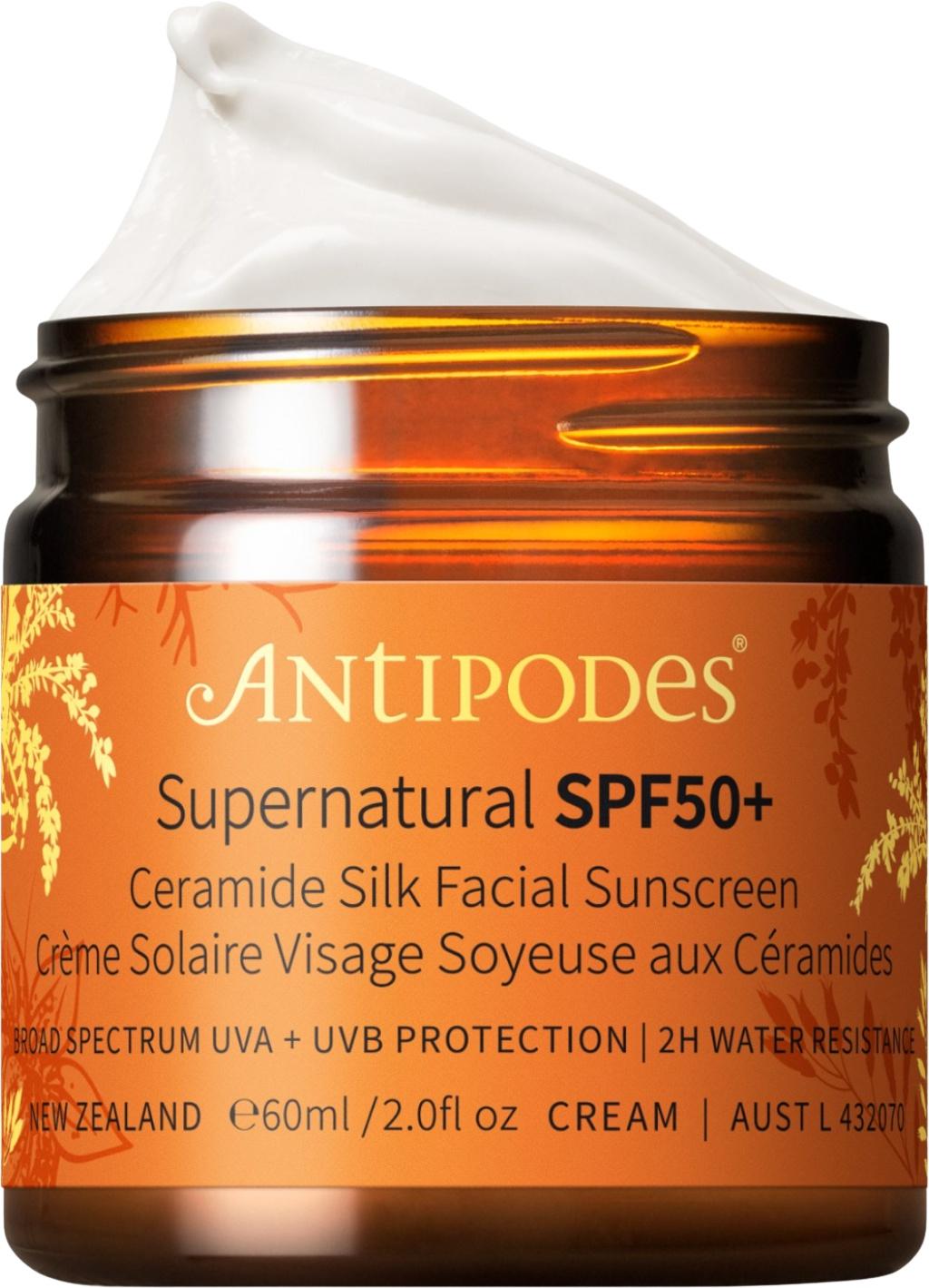 Supernatural SPF50+ Ceramide Silk Facial Sunscreen